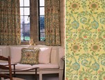 WILLIAM MORRIS CORNCOCKLE FABRIC